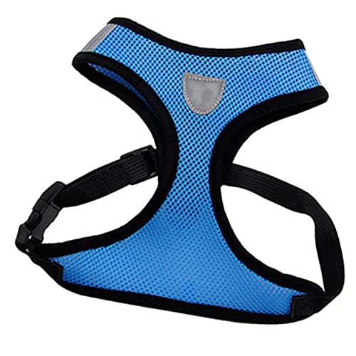 Shanrya Leicht Anzulegendes Hundegeschirr Easy Control Pet Weste mit Leine für das Training Im Freien (L) von Shanrya