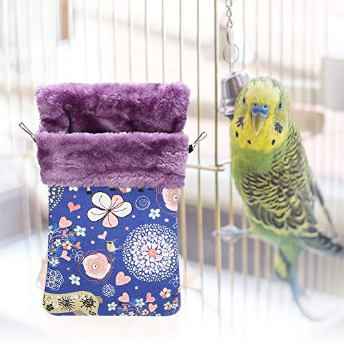 Shanrya Mit Haken Hamster Bett, Material Warm Hamster House Bett, Hamster für Eichhörnchen(Large) von Shanrya