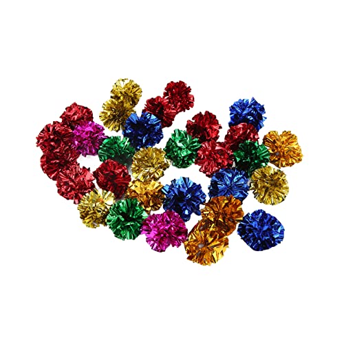 Shanrya Pet Crinkle Ball, Langeweile Relief Licht Weiches Haustier Ball Spielzeug für alte Katzen für Kätzchen Shanrya Pet Crinkle Ball, Langeweile Relief Licht Weiches Haustier Ball Spielzeug für alte Katzen für Kätzchen von Shanrya