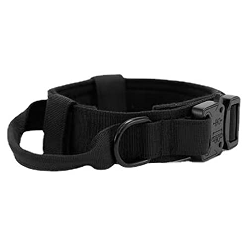 Shanrya Pet Dog Collar, Hundehalsband Verstellbar Atmungsaktiv für Große Hunde Zum Patrouillieren Zum Spazierengehen (XL) von Shanrya