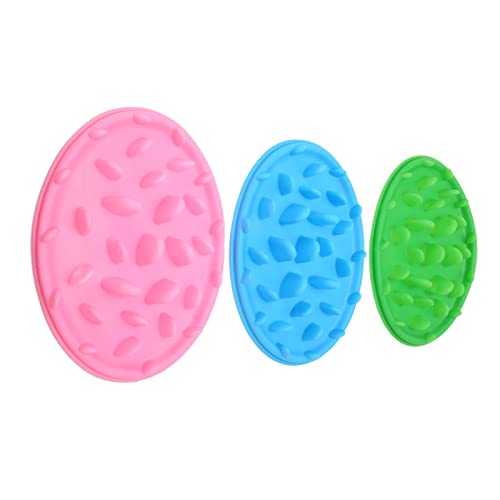 Shanrya Pet Slow Feeder Bowl, Safe Dog Slow Fressnapf Interaktive rutschfeste Silikon-Spikes für Katzen für den Innenbereich von Shanrya