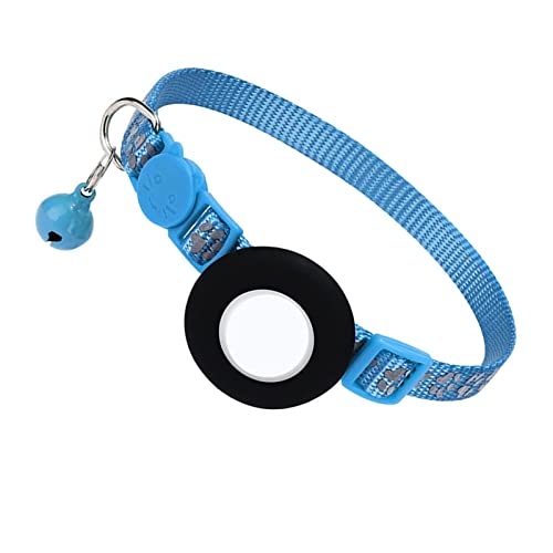 Shanrya Pet Tracking Collar Leichtes, Reflektierendes Kätzchenhalsband für Katzen (Blau) von Shanrya