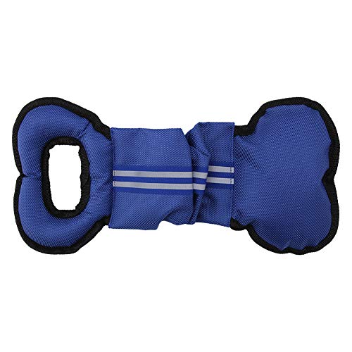 Shanrya Pets Tug Toy Soft Texture Pets Kauspielzeug Interaktion für Hundehaus(Blau) von Shanrya