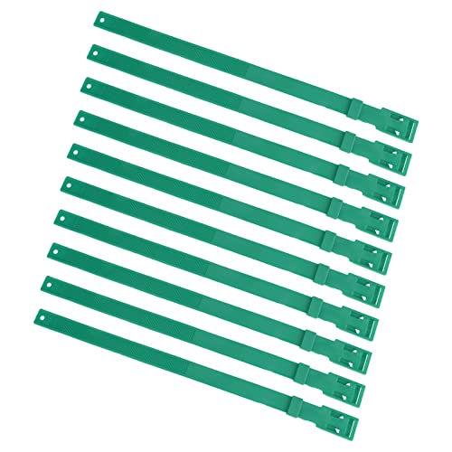 Shanrya Schaf-Halskette, weiches Viehhalsband, 23 Zoll lang, PU-Leder, multifunktional, für die Isolierung von Clubs (Grün) von Shanrya