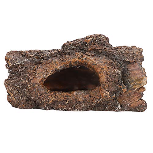 Shanrya Taidda- Höhle verstecken Landschaftssimulation Baumrinde Hauthöhle verstecken, Harz Reptilien verstecken Höhle, Rinde Amphibien umweltfreundlich für Skorpion Eidechse von Shanrya