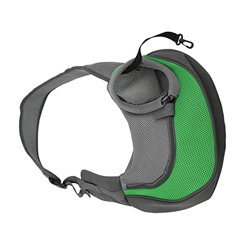 Shanrya Tragbare Haustiertasche, hohe Zuverlässigkeit, atmungsaktives Mesh-Material, leicht zu tragen, Verstellbarer Riemen, Haustier-Tragetasche für Freunde auf Reisen(S) von Shanrya