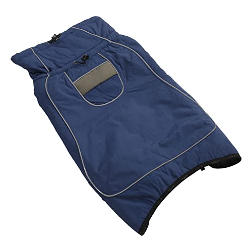 Shanrya Warmer Hundemantel, Wasserdichtes Verdickungsmittel Zur Vorbeugung von Haarausfall, Kaltwetterjacke für Hunde, Nylonstoff für Golden Retriever-Herbstübungen für Hunde (3XL) von Shanrya