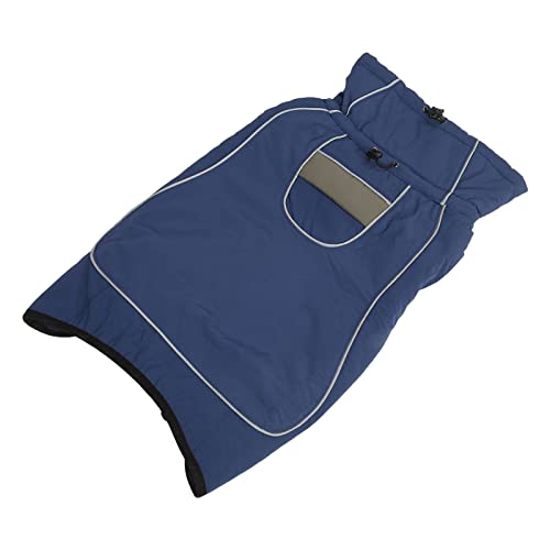 Shanrya Warmer Hundemantel, Wasserdichtes Verdickungsmittel Zur Vorbeugung von Haarausfall, Kaltwetterjacke für Hunde, Nylonstoff für Golden Retriever-Herbstübungen für Hunde (XL) von Shanrya