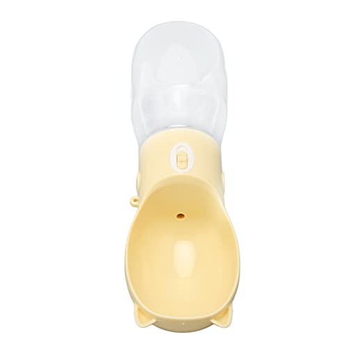 Shanrya Wasserspender für Haustiere, BPA-frei, Mehrzweck-Wasserflasche für Hunde, 550 Ml, Auslaufsicher, Leicht zu Reinigen, für Hunde, für Draußen, für Kaninchen, für Katzen, für Reisen (Gelb) Shanrya Wasserspender für Haustiere, BPA-frei, Mehrzweck-Wasserflasche für Hunde, 550 Ml, Auslaufsicher, Leicht zu Reinigen, für Hunde, für Draußen, für Kaninchen, für Katzen, für Reisen (Gelb) von Shanrya