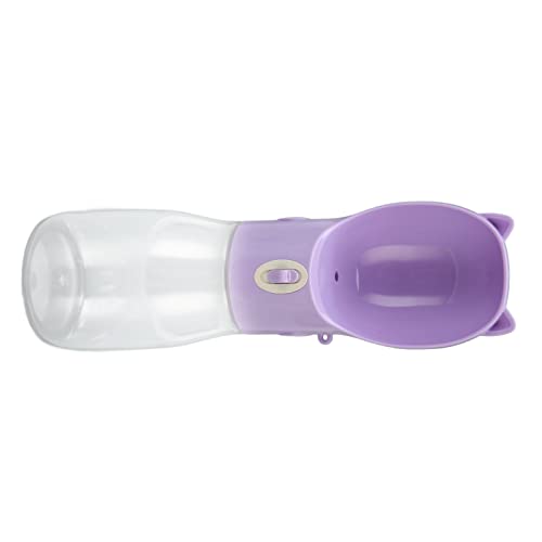 Shanrya Wasserspender für Haustiere, BPA-frei, Mehrzweck-Wasserflasche für Hunde, 550 Ml, Auslaufsicher, Leicht zu Reinigen, für Hunde, für Draußen, für Kaninchen, für Katzen, für Reisen (Lila) Shanrya Wasserspender für Haustiere, BPA-frei, Mehrzweck-Wasserflasche für Hunde, 550 Ml, Auslaufsicher, Leicht zu Reinigen, für Hunde, für Draußen, für Kaninchen, für Katzen, für Reisen (Lila) von Shanrya