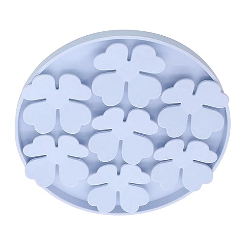 Slow Food Lick Feeder Pad, Leichte Slow Food Feeder Matte mit Saugnapf, Sicher für Katzen zu Hause (Hellblau) von Shanrya