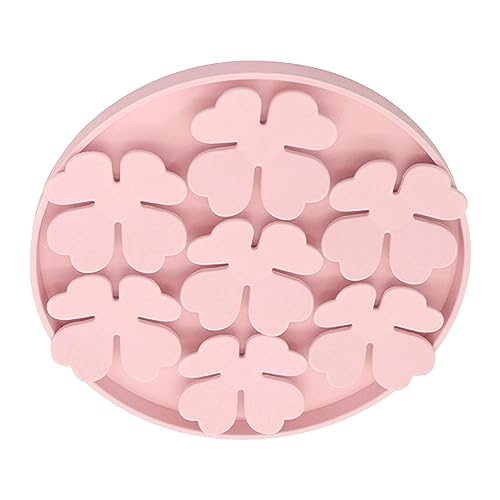 Slow Food Lick Feeder Pad, Leichte Slow Food Feeder Matte mit Saugnapf, Sicher für Katzen zu Hause (Rosa) von Shanrya