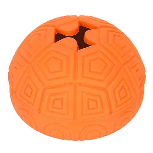 Snack Ball Interactive Slow Feeding Interessante Zähne Beißring Hundefutterspender Chewer Puppy Trainingsspielzeug (Klein) von Shanrya