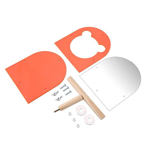 Vogel Barsch Holz Papageien Ständer Rack mit Spiegel Vogel Playstand Spielzeug Vogel Barsch Holz Papageien Ständer Rack mit Spiegel Vogel Playstand Spielzeug von Shanrya