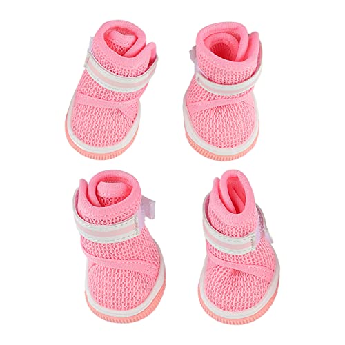 Welpenschuhe, Weiche Mesh-Hundeschuhe, Niedliche, Leichte, rutschfeste Gummi-Hundeschuhe für den Außenbereich Welpenschuhe, Weiche Mesh-Hundeschuhe, Niedliche, Leichte, rutschfeste Gummi-Hundeschuhe für den Außenbereich von Shanrya
