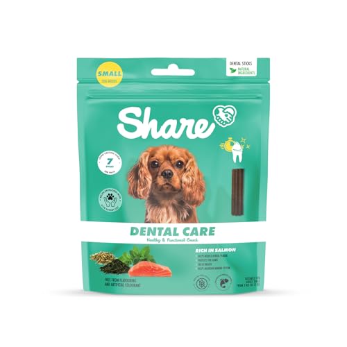Share Natural VERDAUUNG: Köstliche Leckerbissen für kleine Hunde 50g, reich an Omega 3, getreidefrei von Share NATURAL ADVENTURE