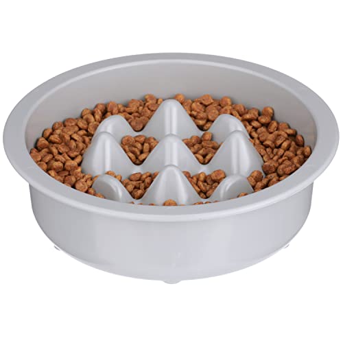 Neater Pets Slow Feed Bowl Inserts - Fits Most Elevated Feeders - Stainless Steel or BPA-Free Plastic von Neater Pet Brands