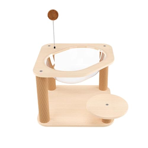 Katzenbaum Clear Space Capsule Stabiles Katzenhaus für drinnen und draußen Katzenbedarf Haustierbett Kletterturm für Häschen Katzen im Haus Kätzchen, 45x57cm Katzenbaum Clear Space Capsule Stabiles Katzenhaus für drinnen und draußen Katzenbedarf Haustierbett Kletterturm für Häschen Katzen im Haus Kätzchen, 45x57cm von Sharplace