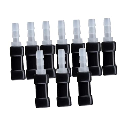 Sharplace 10x Aquarium Airline Connector Sichere Verbindung 4mm Innen Durchmesser Luft Schlauch Fisch Tank Zubehör von Sharplace