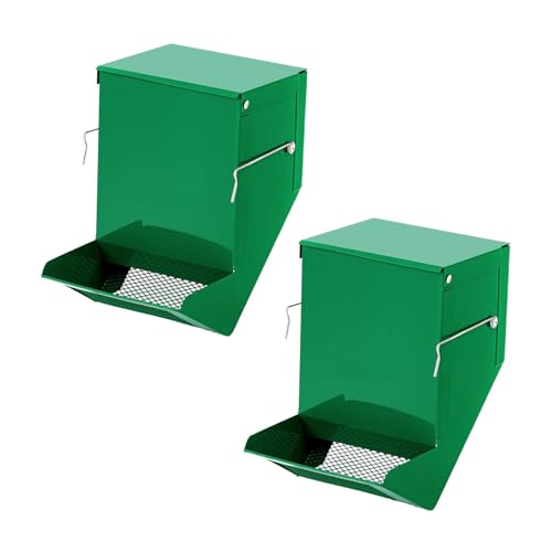 Sharplace 2 Stück Kaninchen-Futterspender für Käfig, Wasserspender, Hühner-Futterspender, Kleintier-Futterspender für Küken, Eichhörnchen, Meerschweinchen, Sharplace 2 Stück Kaninchen-Futterspender für Käfig, Wasserspender, Hühner-Futterspender, Kleintier-Futterspender für Küken, Eichhörnchen, Meerschweinchen, von Sharplace