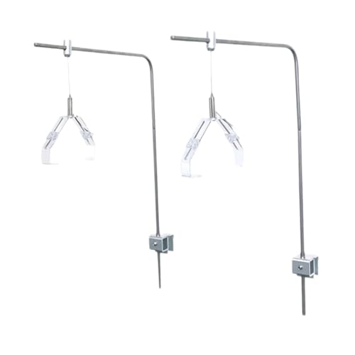Sharplace 2 Stück Wasserpflanzen-Beleuchtungshalter, Aquarium-LED-Ständer, Aluminiumlegierung, Aquarium-LED-Leuchten-Rack für Meerestanks, Salzwasser Sharplace 2 Stück Wasserpflanzen-Beleuchtungshalter, Aquarium-LED-Ständer, Aluminiumlegierung, Aquarium-LED-Leuchten-Rack für Meerestanks, Salzwasser von Sharplace