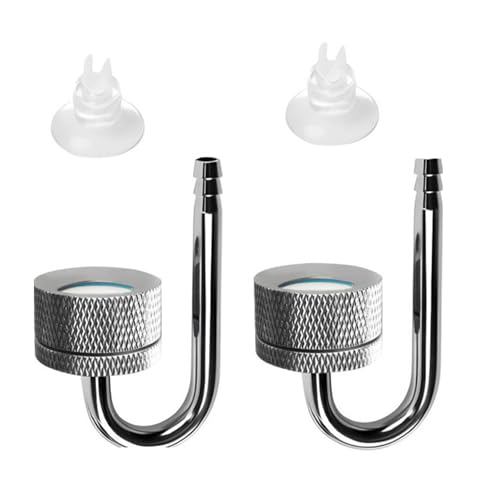 Sharplace 2 Stücke Aquarium CO2 -Diffusor mit Saugnäpfeln Multifunktional Kohlendioxidluftraffiner für Fischtank Hydroponik Sharplace 2 Stücke Aquarium CO2 -Diffusor mit Saugnäpfeln Multifunktional Kohlendioxidluftraffiner für Fischtank Hydroponik von Sharplace