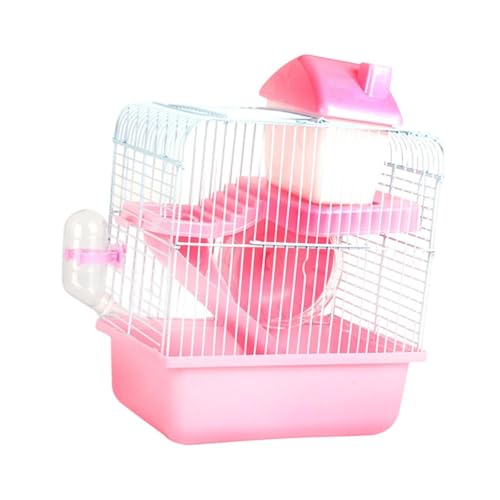 Sharplace 2 Stufe Hamster Käfig Hamster Lebensraum tragbare Belüftung Übungen Spielhaus Kleiner Tierkäfig für Rennmäuse kleine Haustiere Ratten, Rosa Sharplace 2 Stufe Hamster Käfig Hamster Lebensraum tragbare Belüftung Übungen Spielhaus Kleiner Tierkäfig für Rennmäuse kleine Haustiere Ratten, Rosa von Sharplace