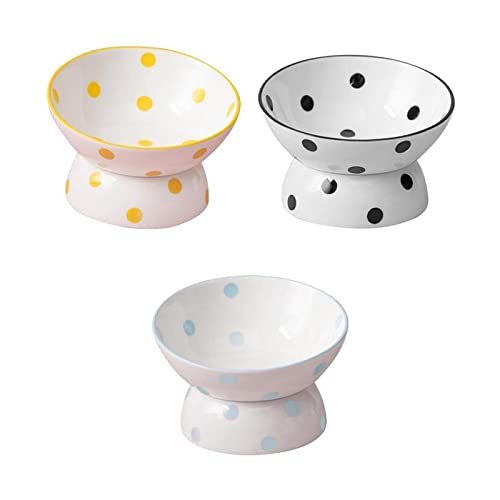Sharplace 3er Set 200 ml Keramik Futternapf für Katzen, Schräge Porzellanschale Sharplace 3er Set 200 ml Keramik Futternapf für Katzen, Schräge Porzellanschale von Sharplace