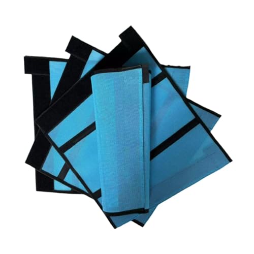 Sharplace 4 Stück Pferdefliegenstiefel Atmungsaktive Pferdebedarf rutschfeste, robuste, locker sitzende Leggings Pferdeleggins Sharplace 4 Stück Pferdefliegenstiefel Atmungsaktive Pferdebedarf rutschfeste, robuste, locker sitzende Leggings Pferdeleggins von Sharplace