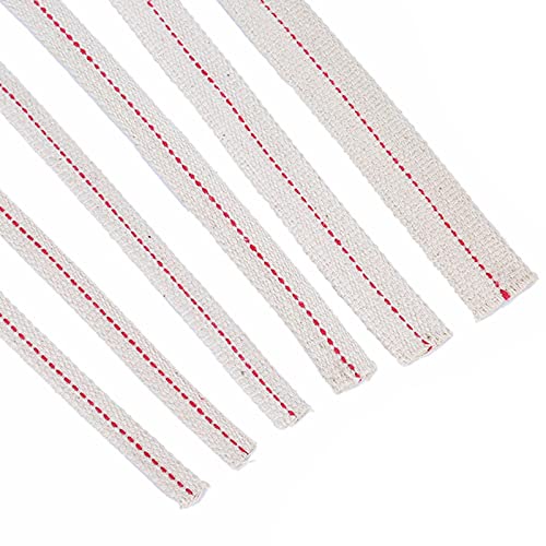 Sharplace 4X Öllaternen Dochtrolle, Flacher Docht für Kerosinbrenner, Herd, Kerzenbrenner von Sharplace