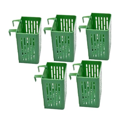 Sharplace 5X Aquarium Pflanzenhalter Wasserpflanzenhalter, Wandmontage Clip Tassen Töpfe mit Haken für Landschaftsteich Fischtanks Dekoration, GrÜn Sharplace 5X Aquarium Pflanzenhalter Wasserpflanzenhalter, Wandmontage Clip Tassen Töpfe mit Haken für Landschaftsteich Fischtanks Dekoration, GrÜn von Sharplace