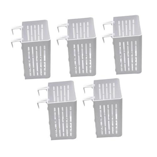 Sharplace 5X Aquarium Pflanzenhalter Wasserpflanzenhalter, Wandmontage Clip Tassen Töpfe mit Haken für Landschaftsteich Fischtanks Dekoration, Weiß Sharplace 5X Aquarium Pflanzenhalter Wasserpflanzenhalter, Wandmontage Clip Tassen Töpfe mit Haken für Landschaftsteich Fischtanks Dekoration, Weiß von Sharplace