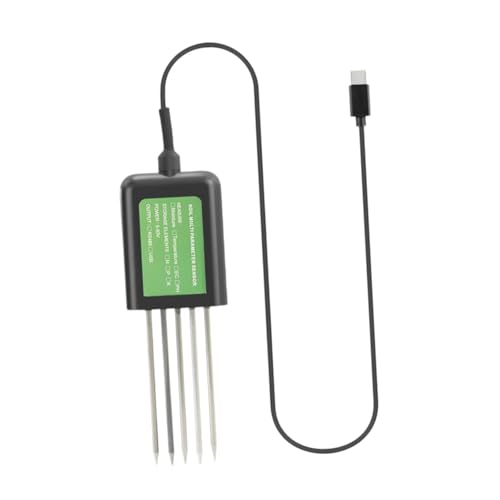 Sharplace 8-in-1-Bodentester, digitales Gartenwerkzeug, Analysator, Messgerät, Temperatur, Pflanzenfeuchtigkeitsmessgerät für Gartenarbeit, Hof, Bepflanzung im Sharplace 8-in-1-Bodentester, digitales Gartenwerkzeug, Analysator, Messgerät, Temperatur, Pflanzenfeuchtigkeitsmessgerät für Gartenarbeit, Hof, Bepflanzung im von Sharplace
