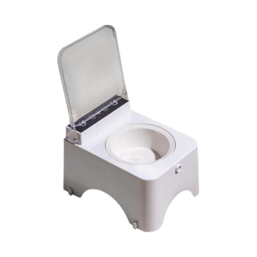 Sharplace Angehobene Katzenschale Smart Pet Feeder für Katzen Hunde Haustiere Lieferungen Pet Bowl Schutzhälfte Katzen Hundefutter Feeder Snack Behälter, Keramikschale Sharplace Angehobene Katzenschale Smart Pet Feeder für Katzen Hunde Haustiere Lieferungen Pet Bowl Schutzhälfte Katzen Hundefutter Feeder Snack Behälter, Keramikschale von Sharplace