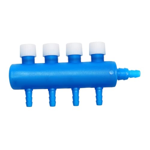 Sharplace Aquarium Air Control Ventil Distributor Splitter Professionelle Luft Schlauch Anschluss Fisch Tank Zubehör Praktische, 4-Wege von Sharplace