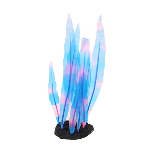 Sharplace Aquarium Dekoration, Künstliche npflanze Aus Silikagel mit Saugnapf, Aquarium Riff Ornament für Aquarium Dekoration – 3 Farben Zur Auswahl, Blau Sharplace Aquarium Dekoration, Künstliche npflanze Aus Silikagel mit Saugnapf, Aquarium Riff Ornament für Aquarium Dekoration – 3 Farben Zur Auswahl, Blau von Sharplace