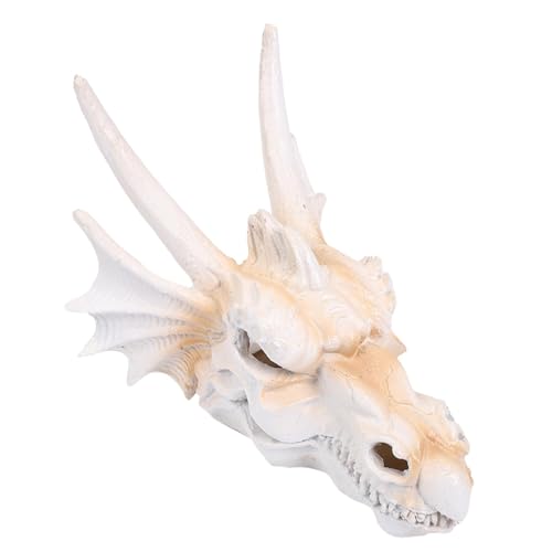 Sharplace Aquarium Dekoration Drachenkopf Schädel Statue Aquarium Versteck Schmuck Landschaft Dekorative Ornament Tank Dekoration, 20x13x11cm Sharplace Aquarium Dekoration Drachenkopf Schädel Statue Aquarium Versteck Schmuck Landschaft Dekorative Ornament Tank Dekoration, 20x13x11cm von Sharplace