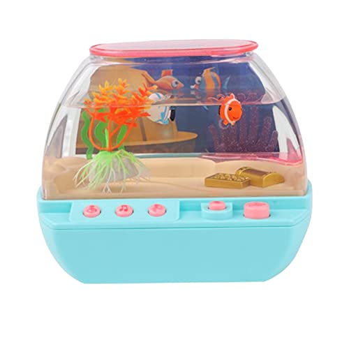 Sharplace Aquarium Dekoration mit Buntem Unterwasserhaus für Zuhause, Blau Sharplace Aquarium Dekoration mit Buntem Unterwasserhaus für Zuhause, Blau von Sharplace