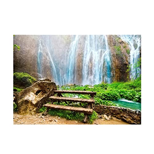 Sharplace Aquarium Hintergrundbild Poster Klebefolie Wandaufkleber Landschaftsbilder PVC Material Abwischbar für Aquarien Wohnzimmer Kinderzimmer von Sharplace
