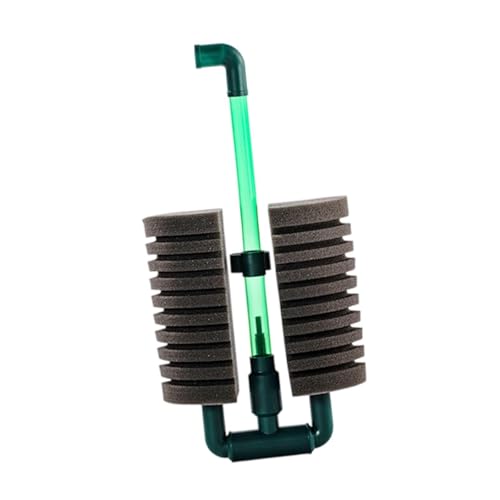 Sharplace Aquarium-Schwammfilter, Schaumfilter, feine Schwämme, internes Teleskop-Luft-Wasser-Auslassrohr, Fischtank-Zubehör, leicht zu reinigen, 20 cm bis 26 cm von Sharplace