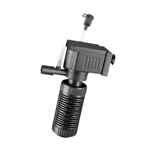 Sharplace Aquariumfilter, leistungsstarke Pumpe, Einstellbarer Wasserdurchfluss, sauerstoffspendender Tauchaquariumfilterbehälter für Wassertiere, Aquarien Sharplace Aquariumfilter, leistungsstarke Pumpe, Einstellbarer Wasserdurchfluss, sauerstoffspendender Tauchaquariumfilterbehälter für Wassertiere, Aquarien von Sharplace