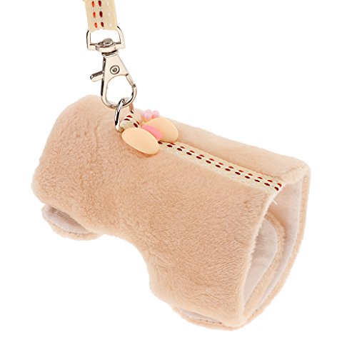 Sharplace Atmungsaktives Sicherheitsgeschirr Aus Baumwolle mit Verstellbarem Riemen für Katzen Und Kaninchen, Khaki S von Sharplace