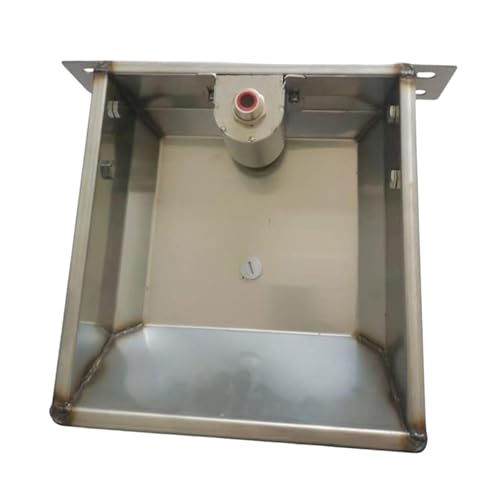 Sharplace Automatischer Schafwassernapf, Viehwasserspender, Fütterung, Tiertränke, Tiertränke, Edelstahl, für Bauernhof, Hund, Ziege, L 31cmx26cmx9.5cm von Sharplace