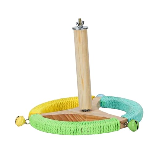 Sharplace Bird Barch Stand Lenkrad Barch Cockatiel -Spielzeug, Vogelspielzeug, Übungsrad, Vogel rotierende Barsch für Finken Shotes Conures, DREI Farbe Sharplace Bird Barch Stand Lenkrad Barch Cockatiel -Spielzeug, Vogelspielzeug, Übungsrad, Vogel rotierende Barsch für Finken Shotes Conures, DREI Farbe von Sharplace