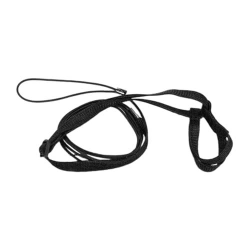 Sharplace Bird Papageigurt Leine, Fliegerseil, Nylon, einstellbar, Traktionsseil Vogel Fliegergurt für Mynah Papagei Cockatiel Brudgerigar, L von Sharplace