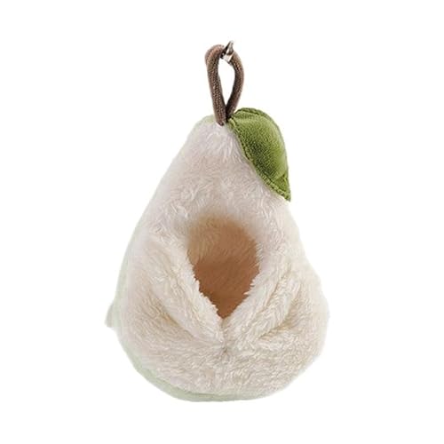 Sharplace Birnenförmige Hamsterbeutel Bett Animal Lebensraum Winter Schutz bequemer Hamster Nest -Bett für goldenen Hase von Sharplace