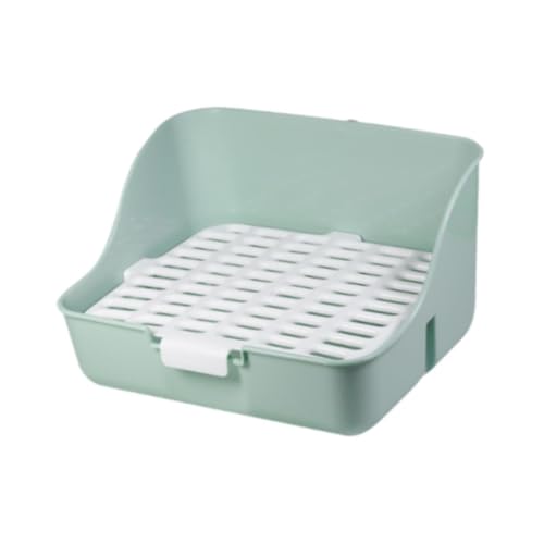 Sharplace Bunny Müllhülle Toiletten kleines Tier leicht zu reinigen, GrÜn von Sharplace
