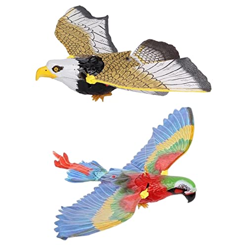 Sharplace Elektrisches Vogelspielzeug mit Intelligenter Drahtaufhängung für Zimmer von Sharplace