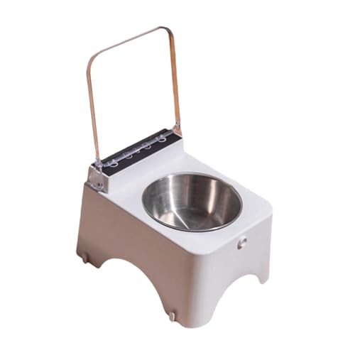 Sharplace Elevated Cat Bowl Smart Pet Feeder Protect Pet Bowl Snack Behälter für kleine und mittlere Katzen Haustiere Vorräte, Edelstahlschüssel Sharplace Elevated Cat Bowl Smart Pet Feeder Protect Pet Bowl Snack Behälter für kleine und mittlere Katzen Haustiere Vorräte, Edelstahlschüssel von Sharplace