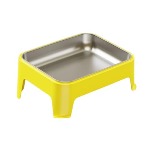 Sharplace Erhöhter Hundenapf, erhöhter Hundefutternapf, Behälter, Tierbedarf, Futternapf für Haustiere, 15° geneigt, für Kleintiere, Welpen, Gelb Sharplace Erhöhter Hundenapf, erhöhter Hundefutternapf, Behälter, Tierbedarf, Futternapf für Haustiere, 15° geneigt, für Kleintiere, Welpen, Gelb von Sharplace